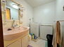 エメラルドマンション南台 シャワー付きの洗面化粧台。忙しい朝にも便利ですね。