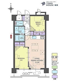 オリンピックマンション桜台第2 4階 1SLDK