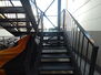 ニックハイム大森第一 共用部の階段です。明るく清潔に管理されています。