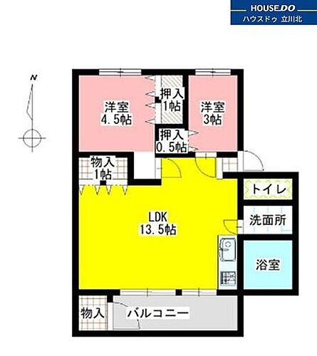 富士見町住宅２１号棟　５０４号室