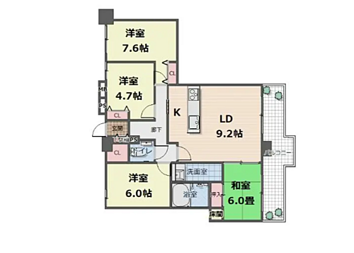 ライオンズマンション上前津第二 10階 4LDK 物件詳細