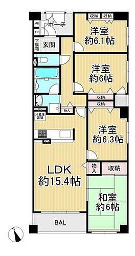 ライラ交野 2階 4LDK 物件詳細