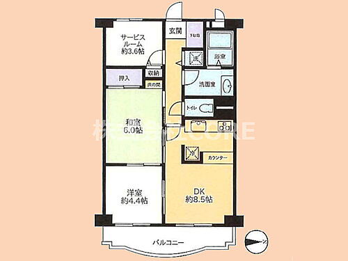 ドラゴンマンション小田急相模原壱番館 3階 2SDK 物件詳細