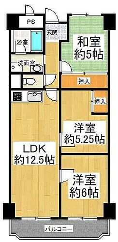 オリーブハイツ相川１号棟 9階 3LDK 物件詳細