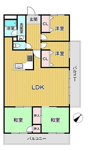 ハイレジデンス西明石Ａ棟 3階 4LDK 物件詳細