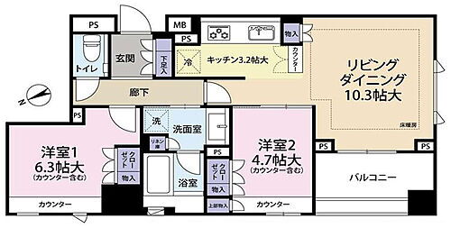 ブランズ戸塚 11階 2LDK 物件詳細